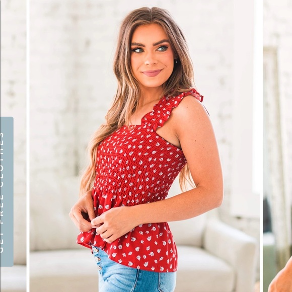 Floral Smocked Tank 🌼 - Picture 6 of 7